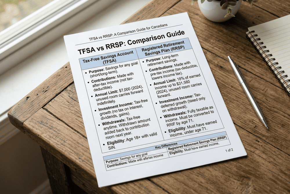 TFSA vs RRSP